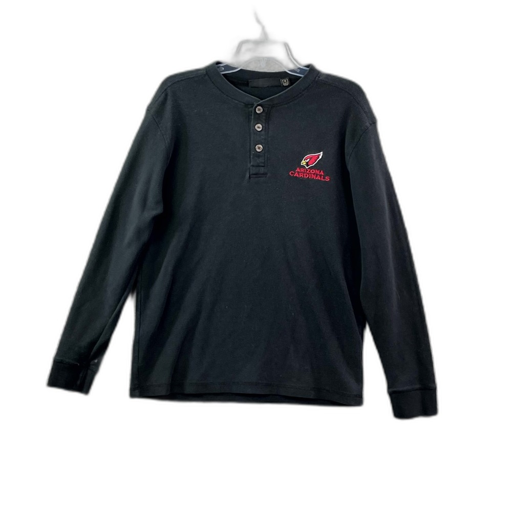 Arizona Cardinals Thermal Henley Shirt Mens M Dunbrooke NFL Football Sportswear